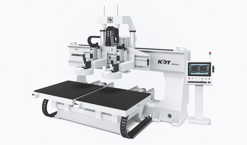 5-axis CNC machining center KDT MASTER HM1313-T2X